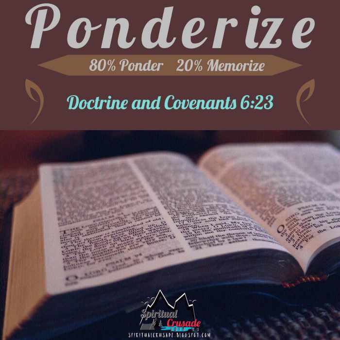 Doctrine and covenants 6 36