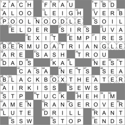 Get just right crossword clue