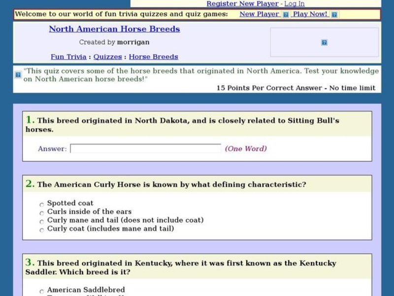 Horse breeds id 1 worksheet answer key