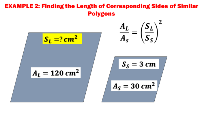 In similar polygons corresponding sides are