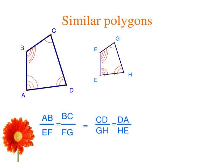 Similar polygons ppt powerpoint presentation ef ab fg gh bc cd da he slideserve